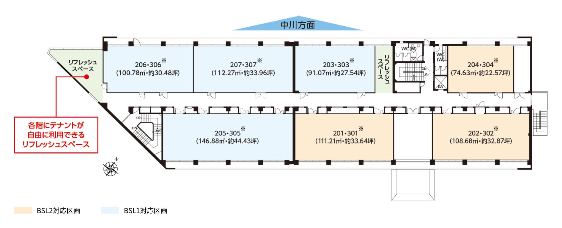 Standard floor plan